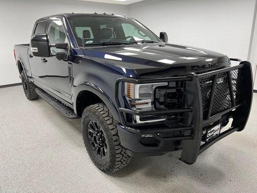 Antimatter Blue Metallic 2022 Ford F-350 Lariat