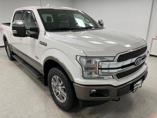 White Platinum Metallic Tri-Coat 2019 Ford F-150 King Ranch