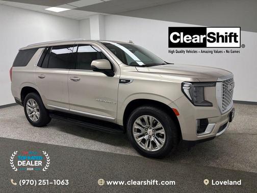 Pearl Beige Metallic 2021 GMC Yukon Denali