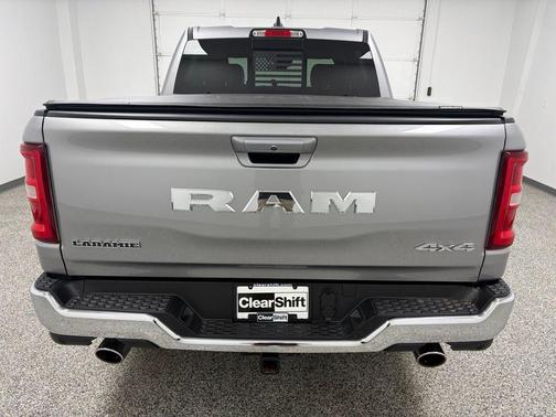 Billet Silver Metallic Clearcoat 2025 RAM 1500 Laramie
