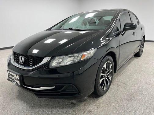 Crystal Black Pearl 2014 Honda Civic EX
