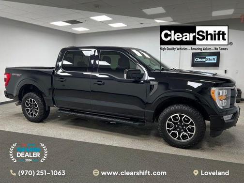 Agate Black Metallic 2022 Ford F-150 Lariat
