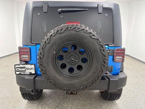 Hydro Blue Pearl Coat 2015 Jeep Wrangler Unlimited Rubicon