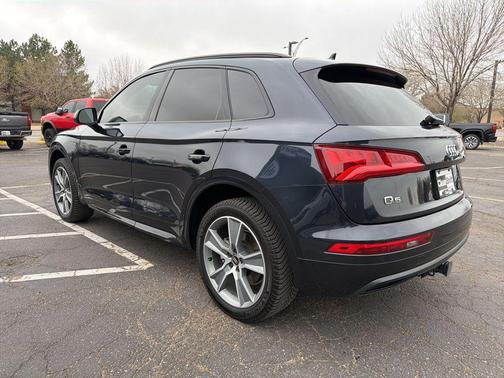 Moonlight Blue 2020 Audi Q5 45 Premium Plus