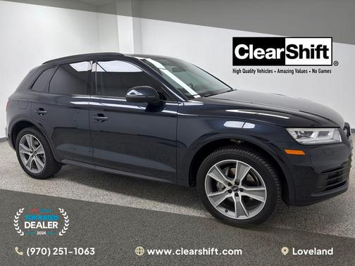 Moonlight Blue 2020 Audi Q5 45 Premium Plus