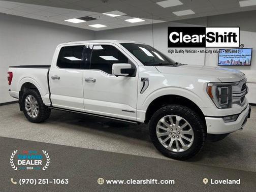 Star White Metallic Tri-Coat 2021 Ford F-150 Limited