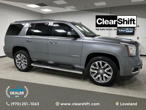 Satin Steel Metallic 2020 GMC Yukon SLT