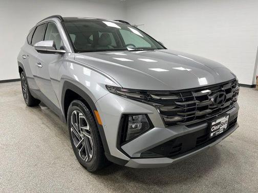 Shimmering Silver 2025 Hyundai TUCSON Hybrid Limited