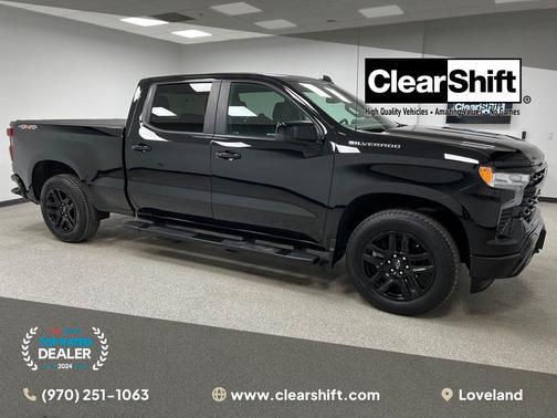 Black 2024 Chevrolet Silverado 1500 RST