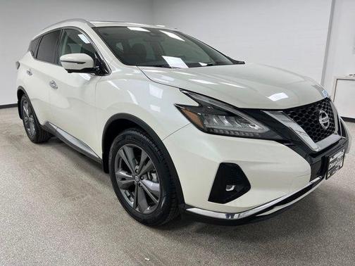 Pearl White Tricoat 2021 Nissan Murano Platinum Intelligent AWD