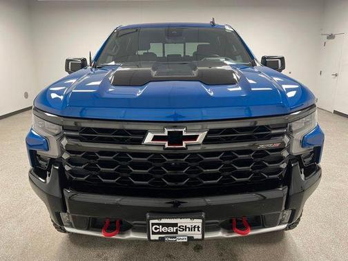 Glacier Blue Metallic 2022 Chevrolet Silverado 1500 ZR2
