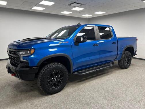 Glacier Blue Metallic 2022 Chevrolet Silverado 1500 ZR2
