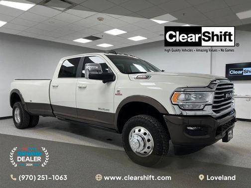 Pearl White 2024 RAM 3500 Longhorn