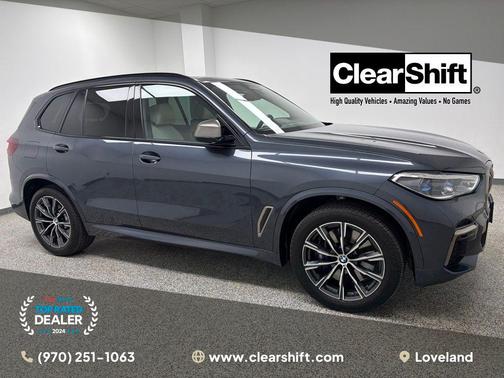 Arctic Grey Metallic 2022 BMW X5 M50i
