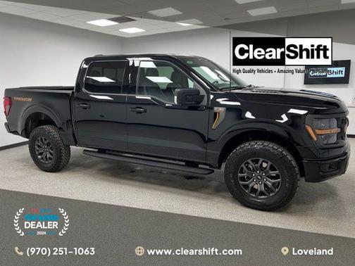 Agate Black Metallic 2025 Ford F-150 Tremor