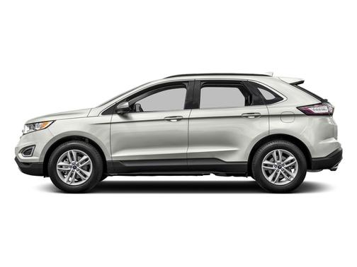 White Platinum Metallic Tri-Coat 2016 Ford Edge SEL