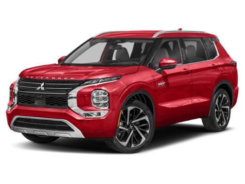 White Diamond/Black Roof 2023 Mitsubishi Outlander PHEV SEL