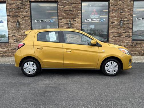 Sand Yellow 2024 Mitsubishi Mirage ES