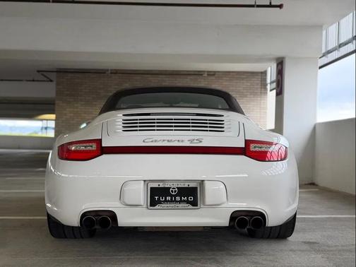 Carrara White 2009 Porsche 911 Carrera 4S Cabriolet