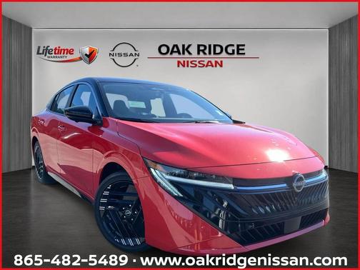 Energetic Ember/Super Black 2026 Nissan Sentra SR