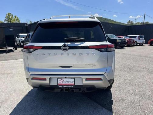 Brilliant Silver Metallic 2025 Nissan Pathfinder Platinum 4WD