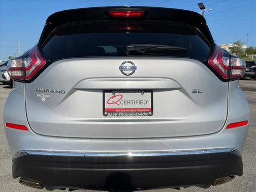 Brilliant Silver Metallic 2017 Nissan Murano SL