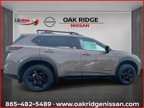 Baja Storm Metallic 2026 Nissan Rogue Rock Creek