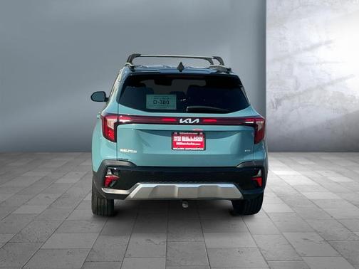 Pluton Blue/Black Roof 2025 Kia Seltos SX Turbo