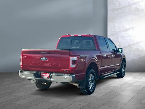 Rapid Red Metallic Tinted Clearcoat 2023 Ford F-150 Lariat