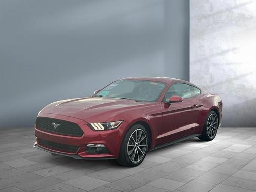 Red 2017 Ford Mustang EcoBoost