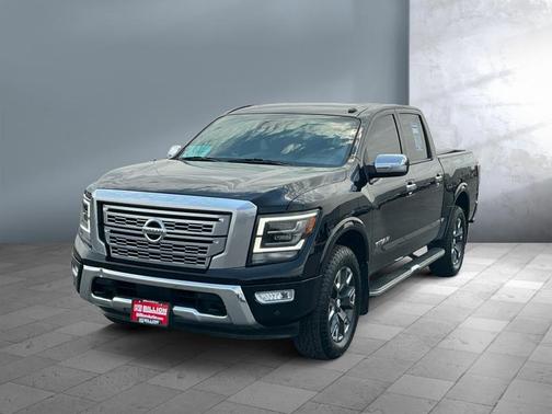 Super Black 2021 Nissan Titan Platinum Reserve