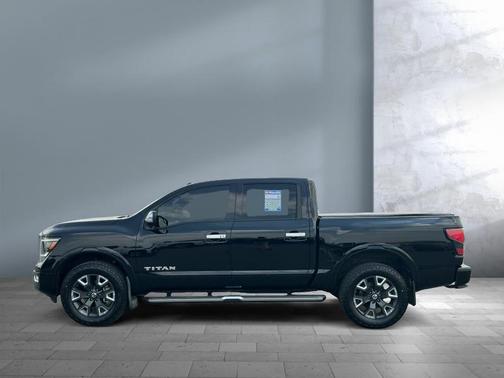 Super Black 2021 Nissan Titan Platinum Reserve