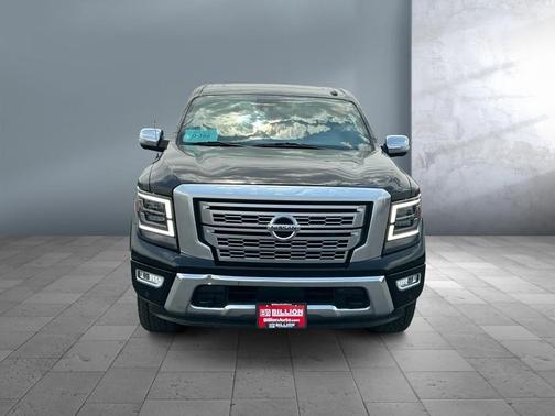 Super Black 2021 Nissan Titan Platinum Reserve