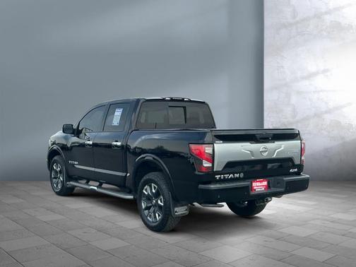 Super Black 2021 Nissan Titan Platinum Reserve