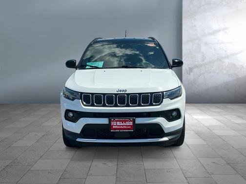 Bright White Clearcoat 2023 Jeep Compass Limited