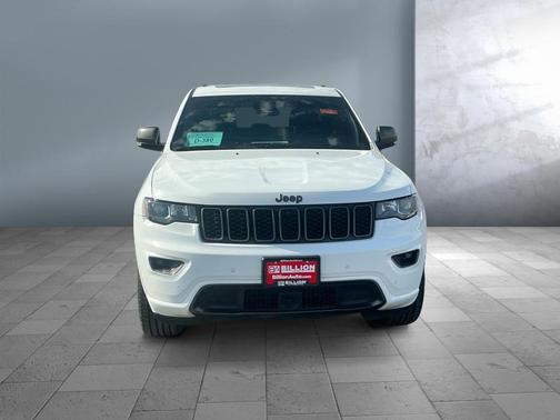 Bright White Clearcoat 2021 Jeep Grand Cherokee 80th Anniversary 4x4