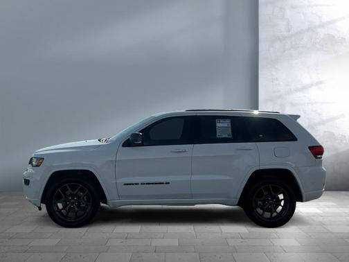 Bright White Clearcoat 2021 Jeep Grand Cherokee 80th Anniversary 4x4