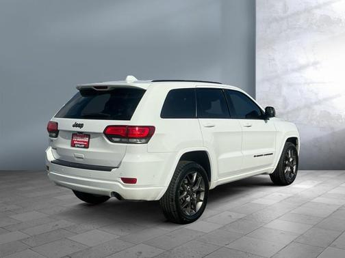 Bright White Clearcoat 2021 Jeep Grand Cherokee 80th Anniversary 4x4