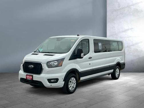 Oxford White 2024 Ford Transit-350 XLT