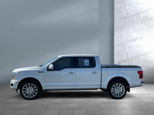 White Platinum Metallic Tri-Coat 2018 Ford F-150 Limited