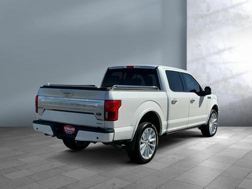 White Platinum Metallic Tri-Coat 2018 Ford F-150 Limited