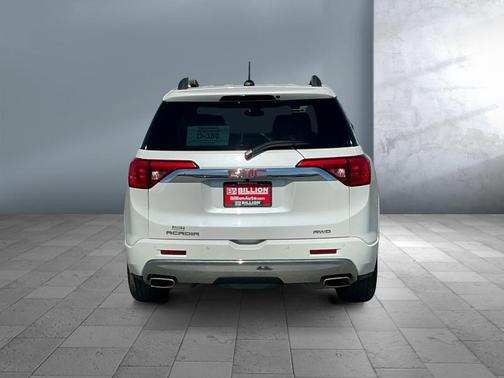 White Frost Tricoat 2017 GMC Acadia Denali