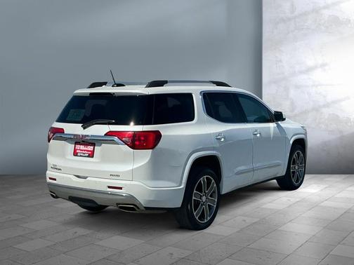 White Frost Tricoat 2017 GMC Acadia Denali