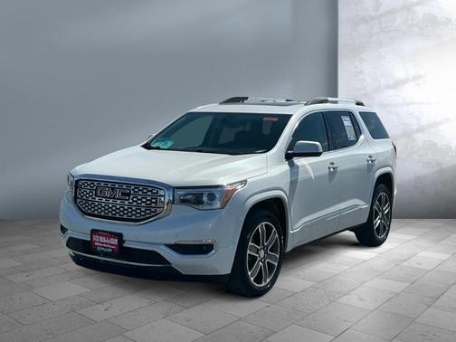 White Frost Tricoat 2017 GMC Acadia Denali