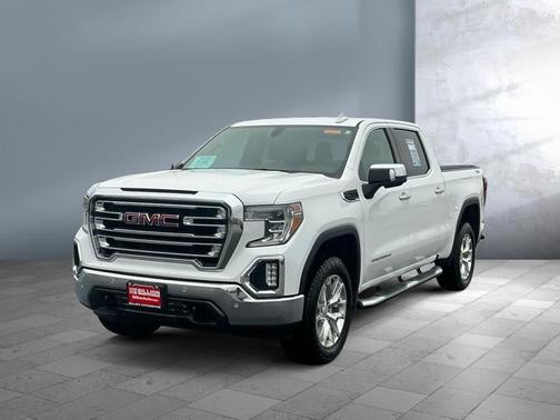 Summit White 2019 GMC Sierra 1500 SLT