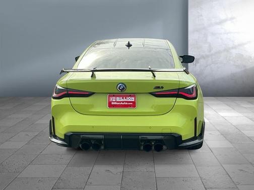 Sao Paulo Yellow 2022 BMW M4 Competition xDrive