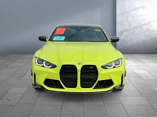 Sao Paulo Yellow 2022 BMW M4 Competition xDrive