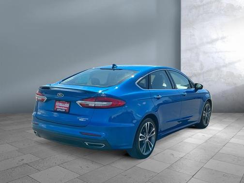 Blue 2020 Ford Fusion Titanium