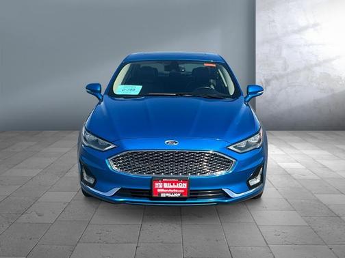 Blue 2020 Ford Fusion Titanium