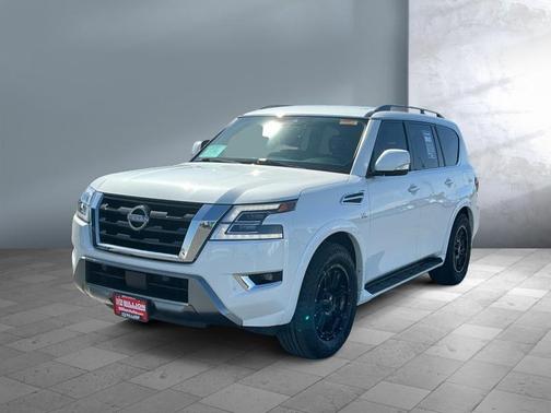 Aspen White Tricoat 2021 Nissan Armada SV 4WD